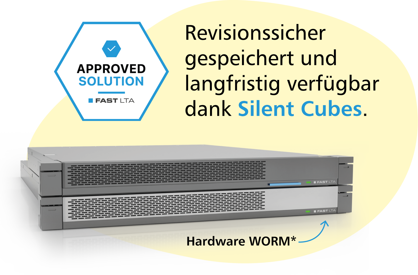 Revisionssichere Archivierung: meddix PACS und FAST LTA
